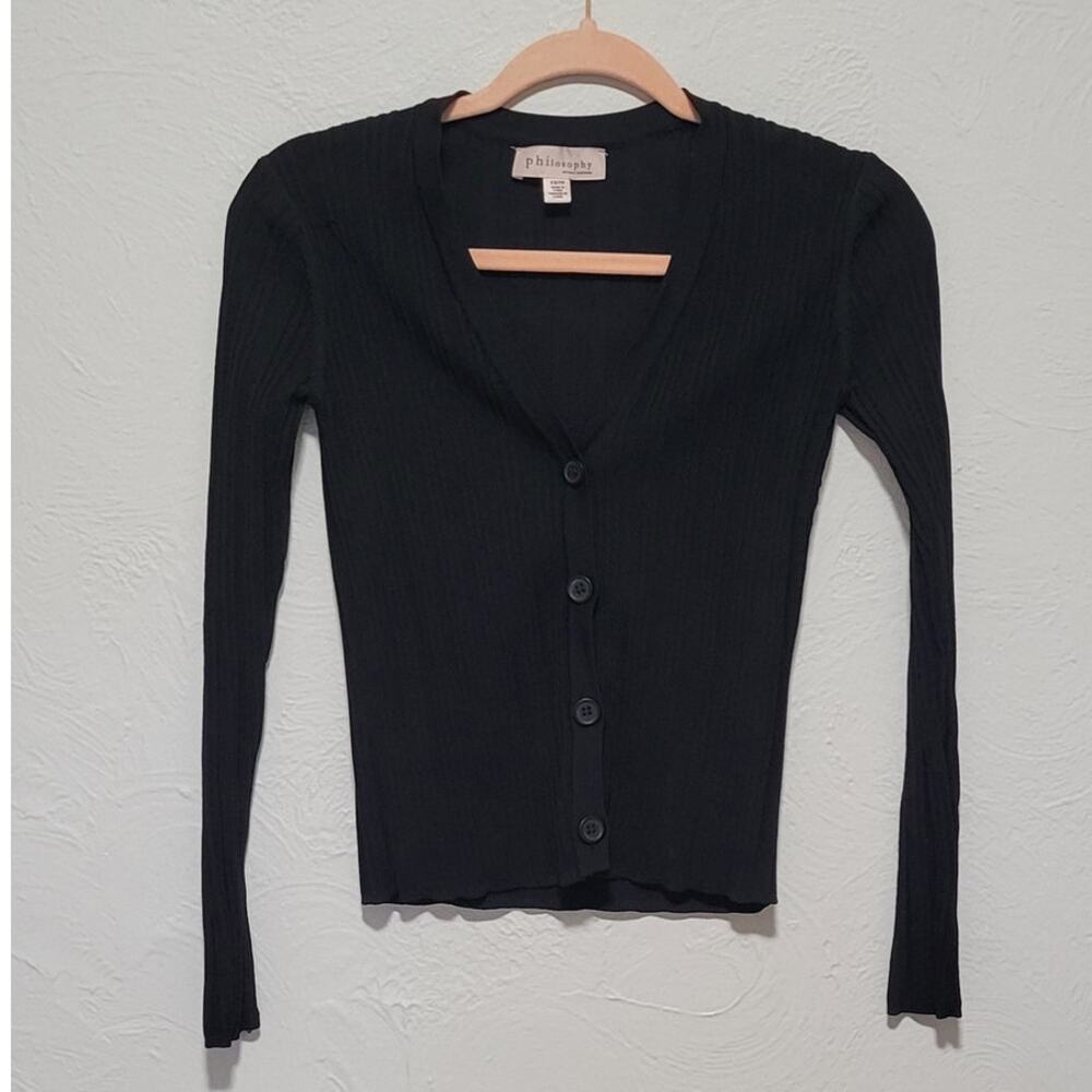 Philosophy Women's XS Long Sleeve Cardigan